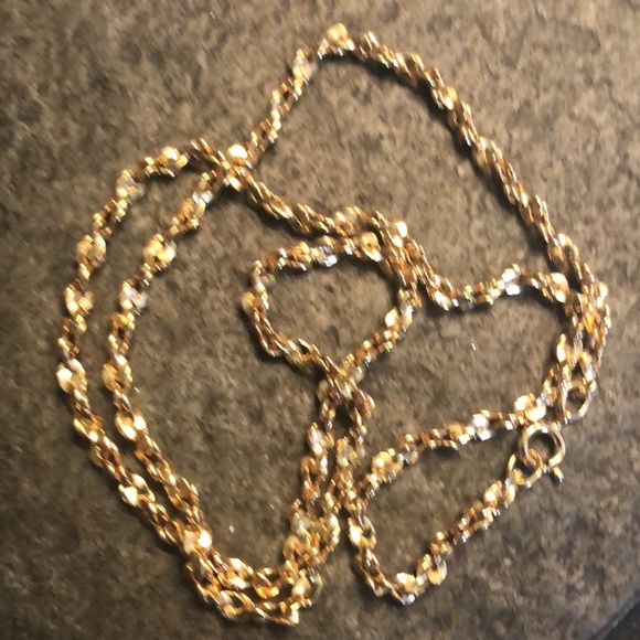 Sarah Coventry (vintage) gleaming gold-plate necklace - Picture 3 of 3